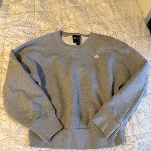 2 Adidas  Gray Sweaters